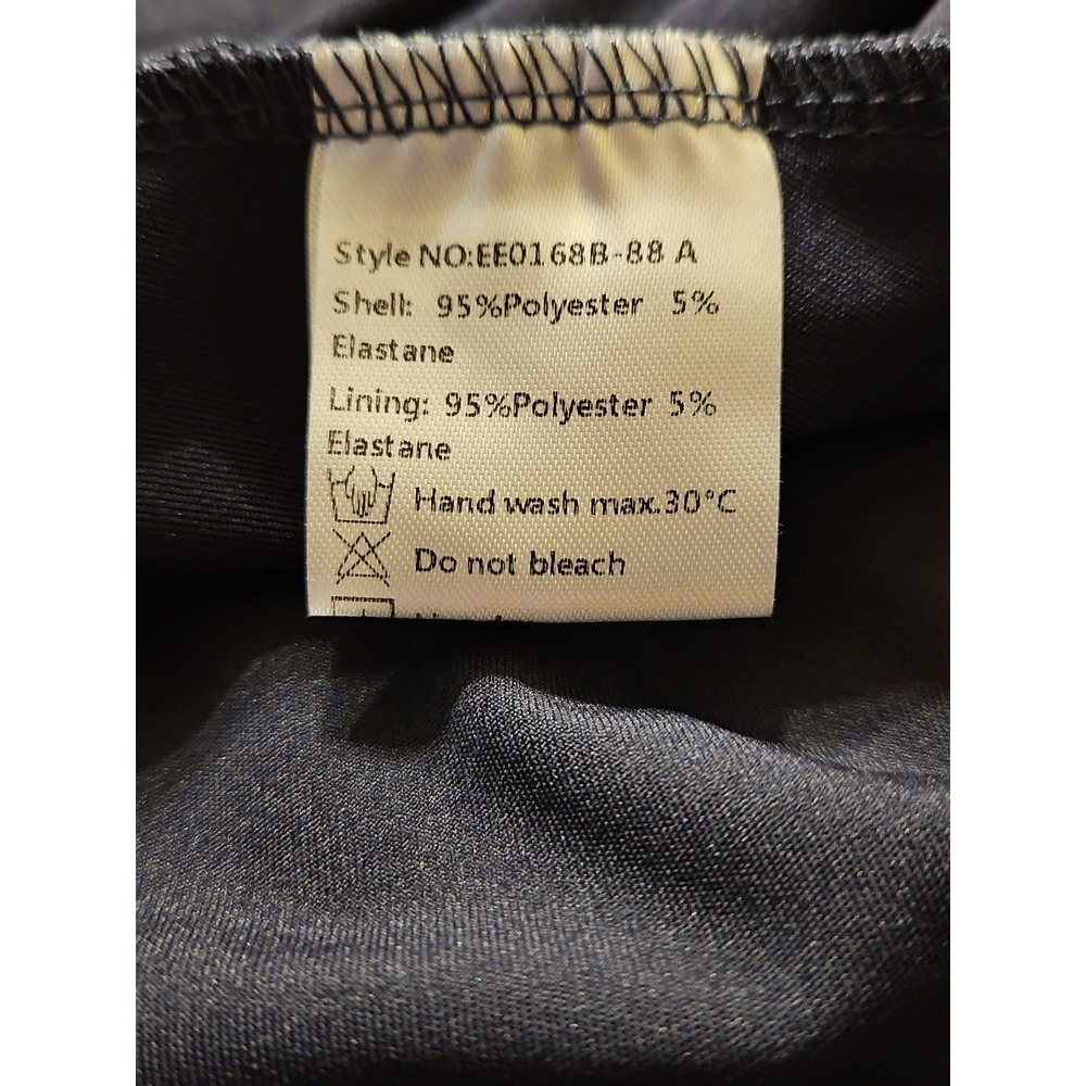 NWT Ever Pretty Dark Blue Sleeveless Bridesmaid Dress w/Deep V Neck and A Line‎ - Picture 7 of 12